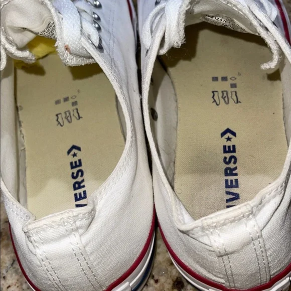 Converse All Star White Sneakers - Picture 9 of 10